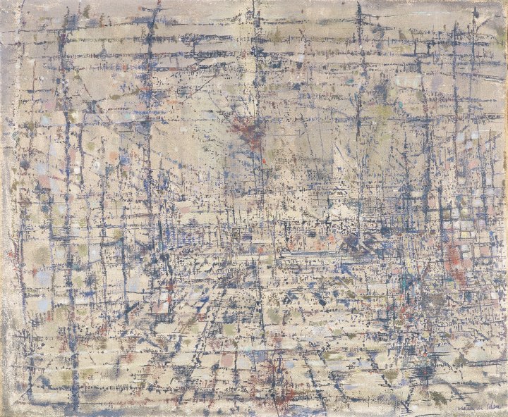 Maria-Helena-Vieira-da-Silva-La-Gare-St-Lazare-1949