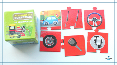 Caixa Surpresa - Transportes