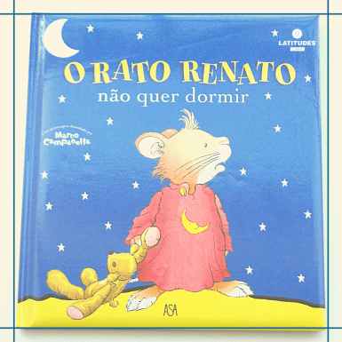 Livro_Rato renato não quer ir dormir